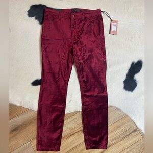7 For All Mankind Velvet Ankle Skinny Jeans